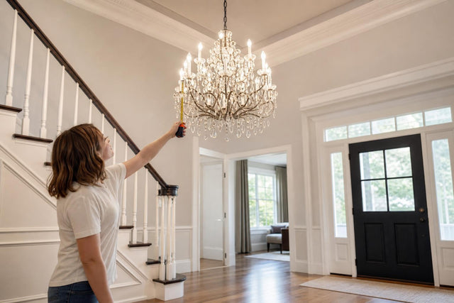 How to Choose the Right Size Chandelier for Foyer (2026)