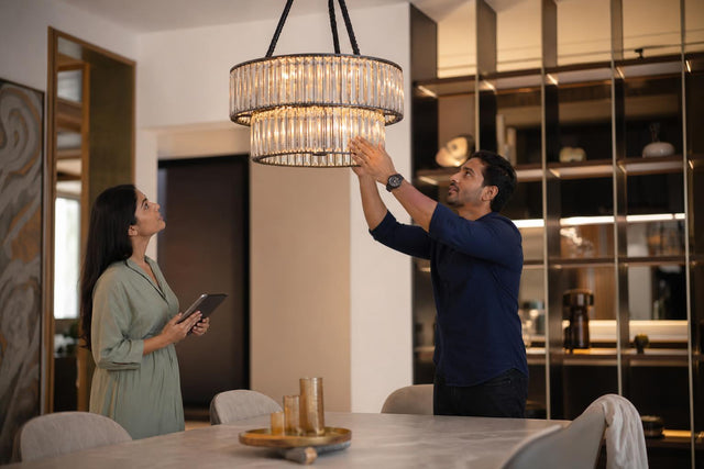 Choosing Chandelier Size: 7 Rules & Formulas (2026)