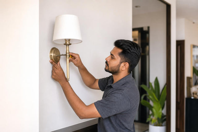 How to Install Sconces in India: 2026 Step-by-Step Guide