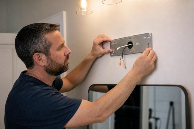 How to Install a Vanity Light Wall Mounting Plate (2026)