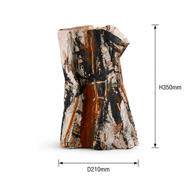 Basalt Sculptural Vase