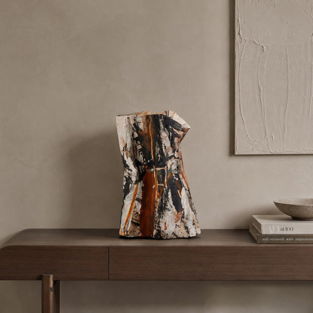 Basalt Sculptural Vase