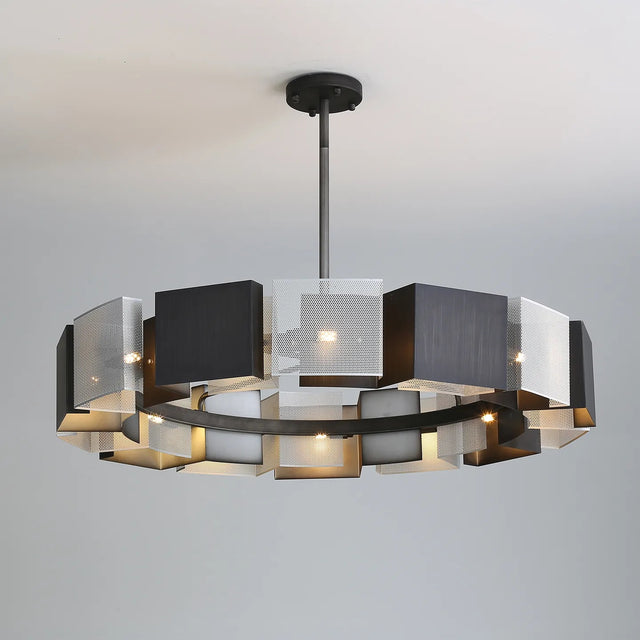 Facet Chandelier