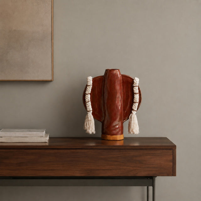 Tassel Sculptural Vases