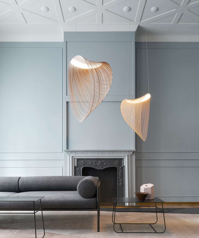 Cosh Dining Table, dining table light, Flexible, inbuilt led, Light weight, pendant, wooden hanging