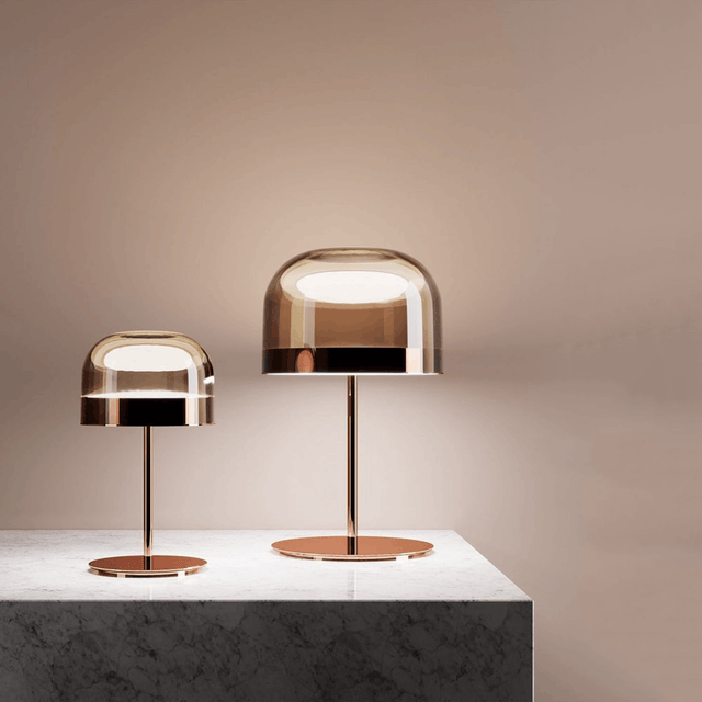 Equatore ambient light, bedside lamp, metal table lamp, rosegold Equatore ambient light, bedside lamp, metal table lamp, rosegold