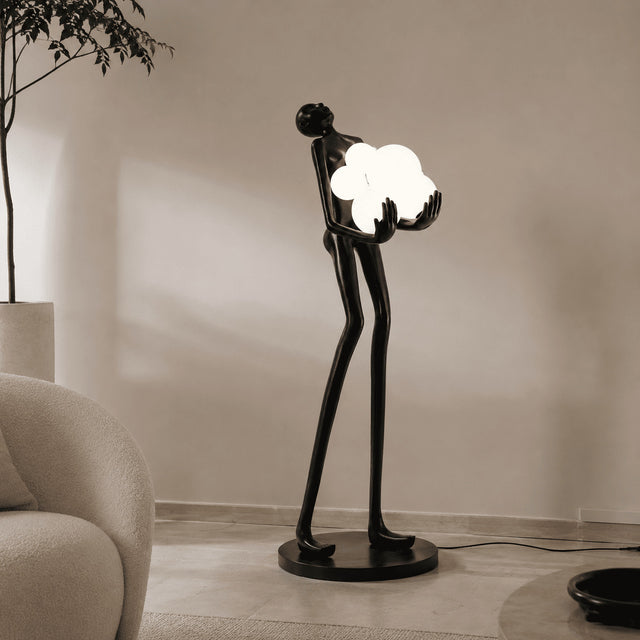 Human Statue Floor Lamp