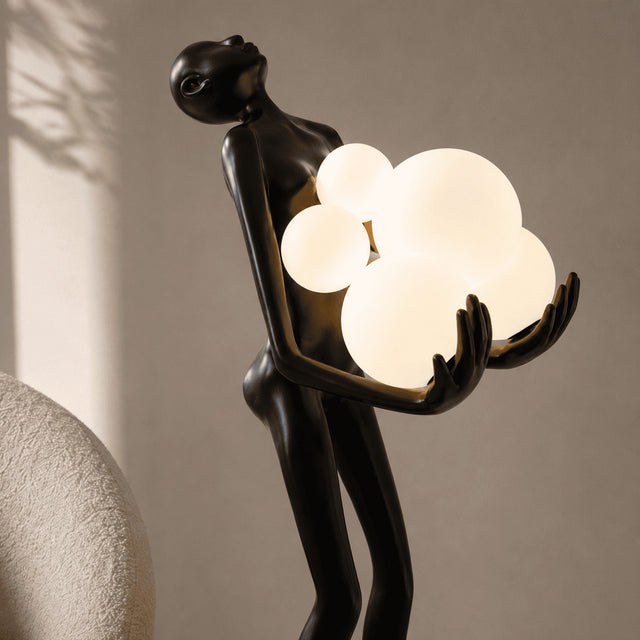 Human Statue Floor Lamp
