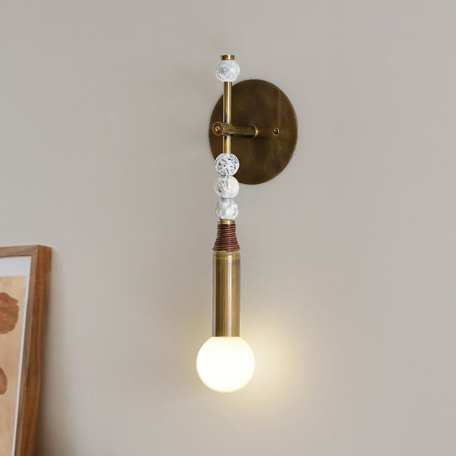 Aurum Timber Wall Light