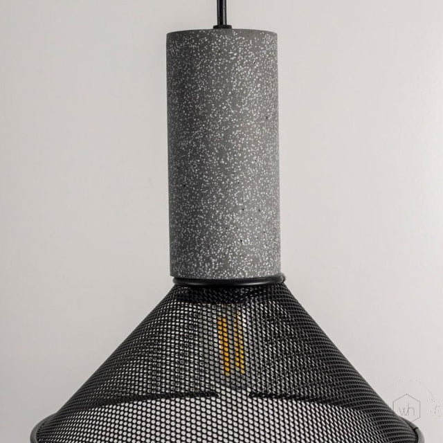 Obsidian Mesh Pendant Light