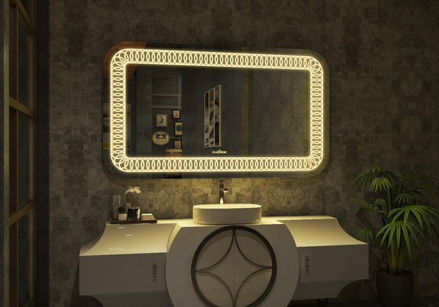 Lighting, Slinky Lighting Mirror, ALC Studio