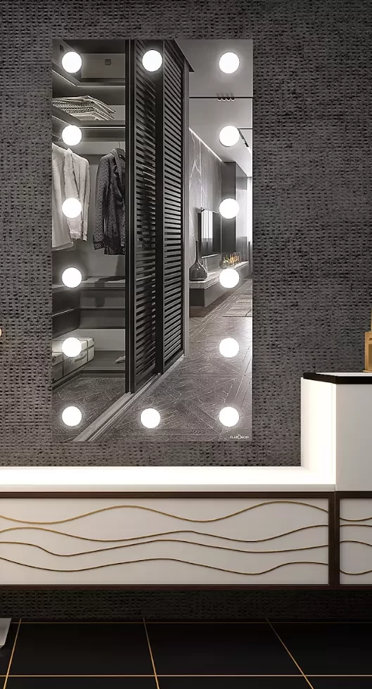 Lighting, Full Length Bedroom Lighting Mirror, ALC Studio