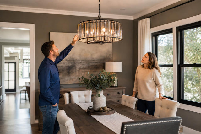 How to Choose the Right Size Chandelier for Dining Room