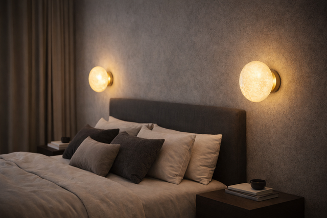 Solenne Marble Wall Light