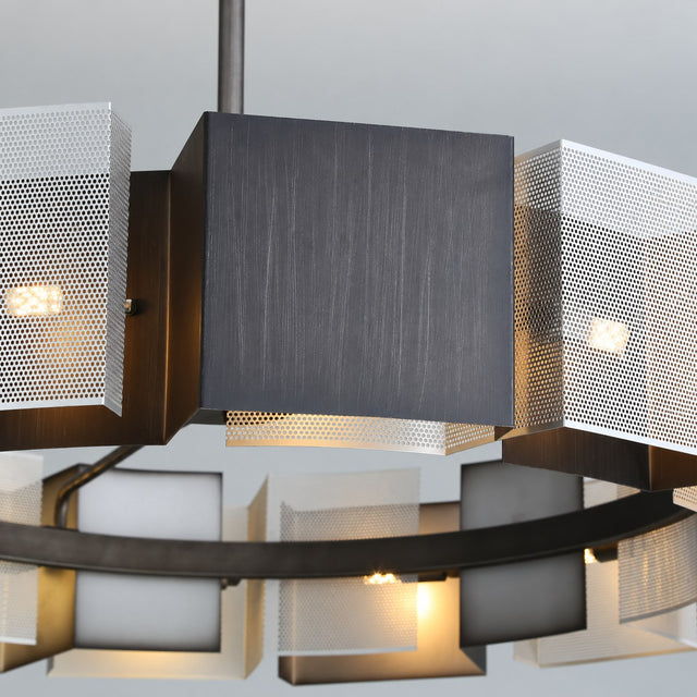 Facet Chandelier