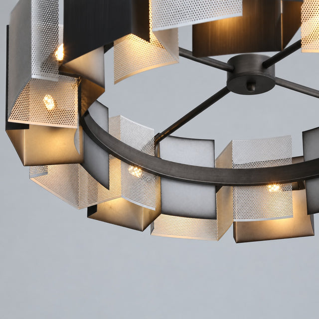 Facet Chandelier