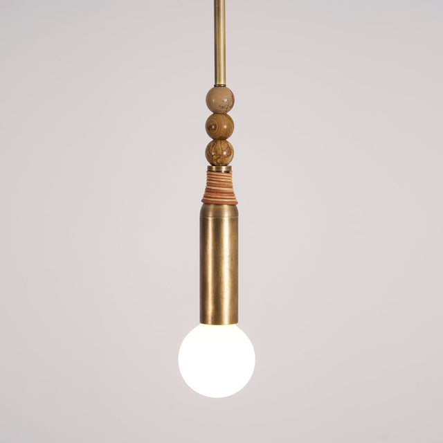 Aurum Timber Pendant Light