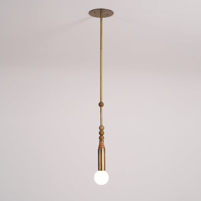 Aurum Timber Pendant Light